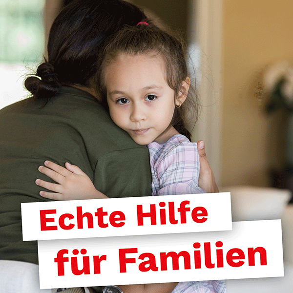 echte Hilfe für Familien