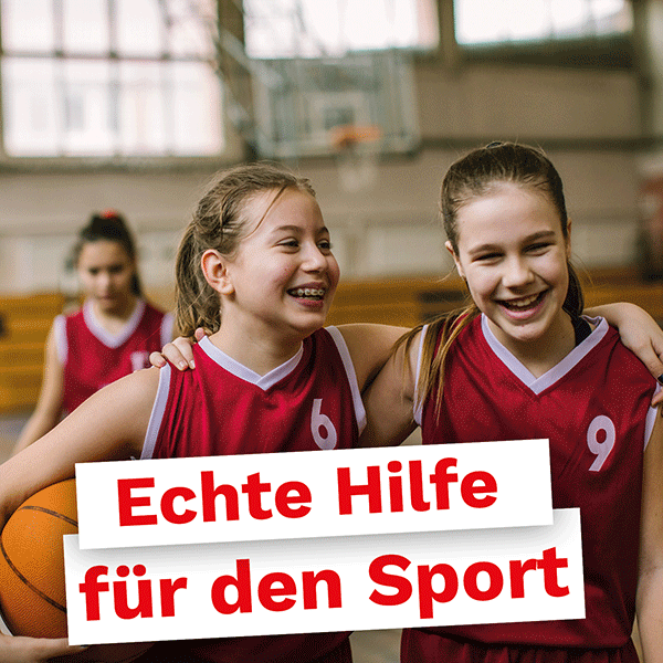 echte Hilfe für den Sport